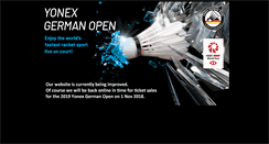 Desktop Screenshot of german-open-badminton.de