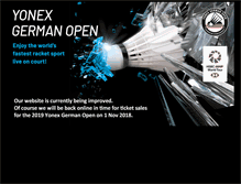Tablet Screenshot of german-open-badminton.de